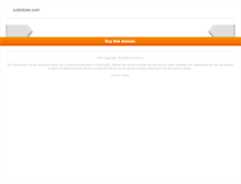Tablet Screenshot of cutedose.com